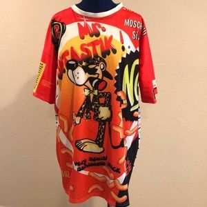 Moschino shirt dress. Multi color M/L